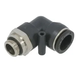 10 RACCORDS 10MM G1 4 COUDE 90° MALE CYLINDRIQUE ORIENTABLE