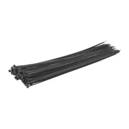 100 COLLIERS NYLON 4.8X380 BLACK