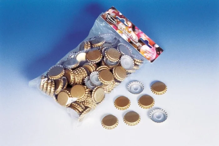 150 capsules avec opercule 29mm rouge