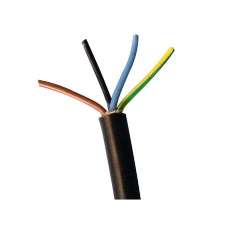 2 X 2.5 mm² Câble d‘alimentation 1000 RO2V (à la coupe)