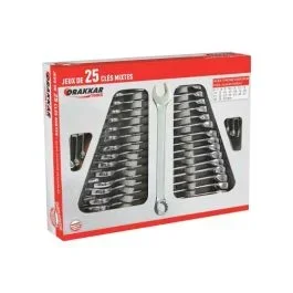 25 CLES MIXTES 6-32mm DT