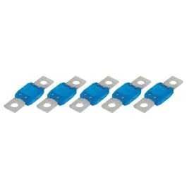 5 FUSIBLES MEGA SERIE 60 32V 200A BLEU DIAMETRE 8MM