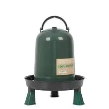 Abreuvoir ECO pour volailles recyclé avec pieds, abreuvoir pour poules, 3 litres