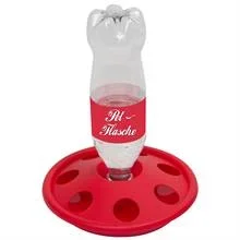 Abreuvoir pour poussins avec 7 trous pour bouteille PET