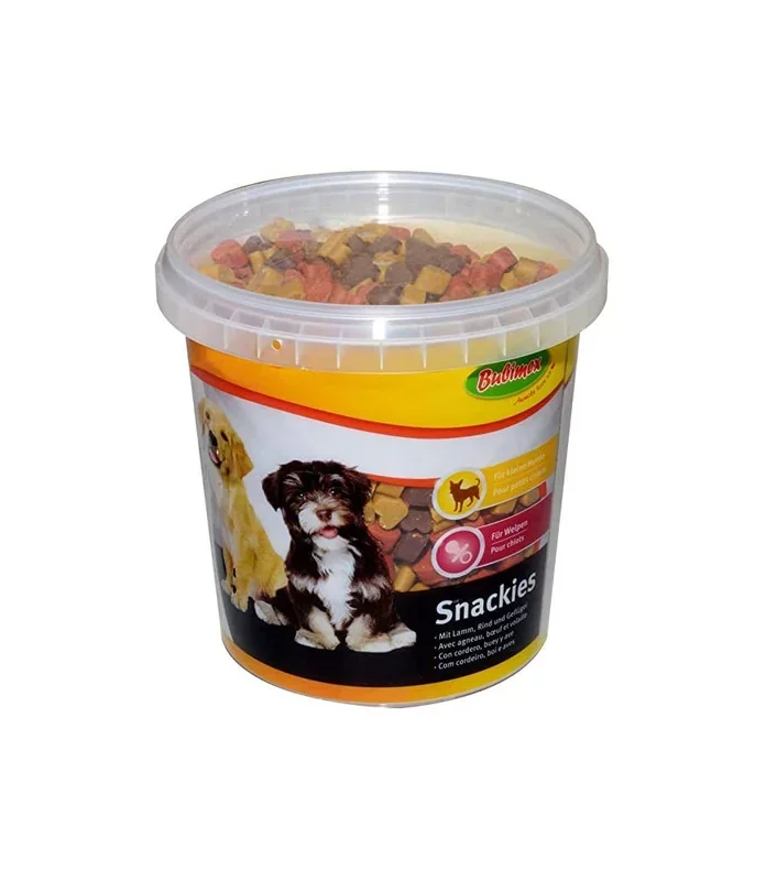 Aliment complémentaire spécial chiot – Snackies Bubimex 500g