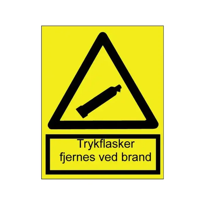 Autocollant bouteille sous pressions A4 OX-ON A322FA4