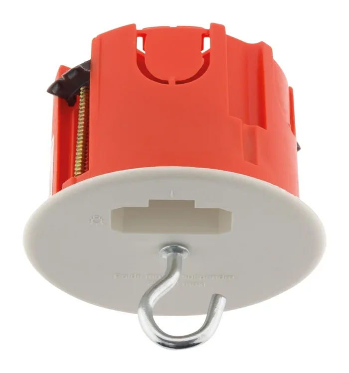 Boîte DCL point de centre murs creux Ø67mm p.50mm