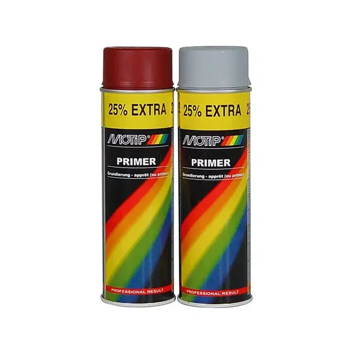 Bombe de peinture grise MOTIP 04054