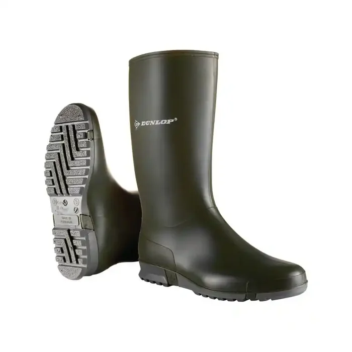 Botte en caoutchouc vert taille 39 DUNLOP K28671139