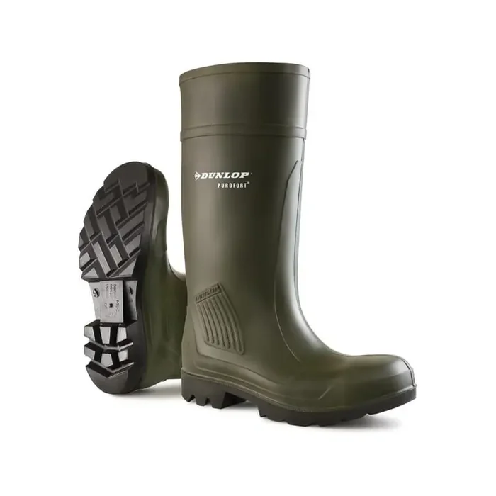 Botte isolante verte taille 44 DUNLOP D46093344