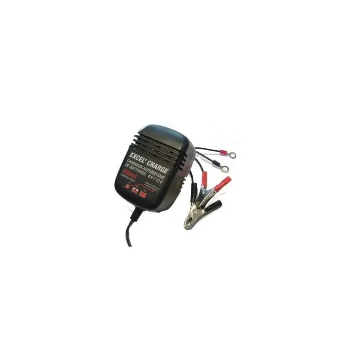 Chargeur de batterie XL900 – Excel – 6V/12V – 900 MA