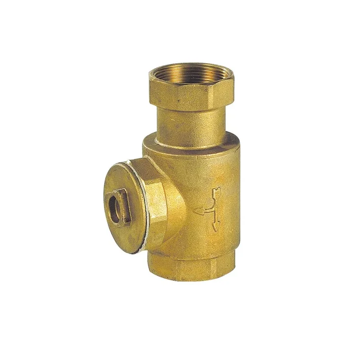 Clapet d‘équerre (à pendule) en laiton 308 – F/F 1‘‘1/2