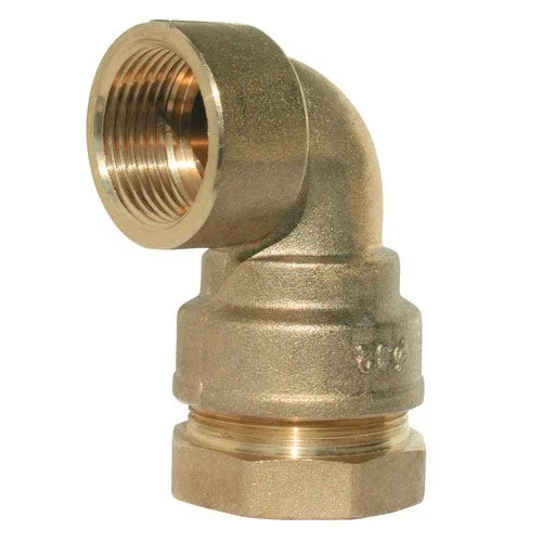 Coude à compression laiton Ø32 x 1″ femelle