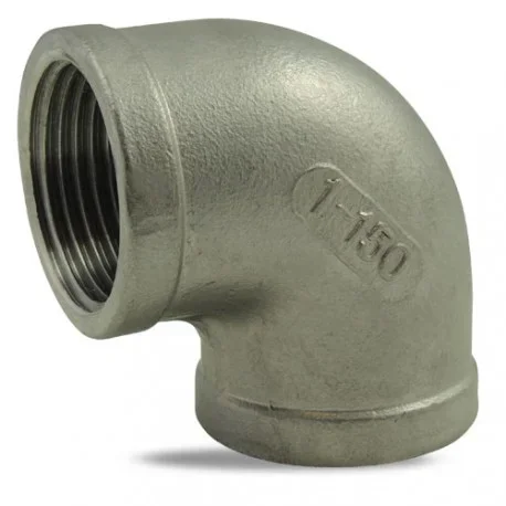 Coude inox 316 à 90° 1″1/2 femelle-femelle – 8090