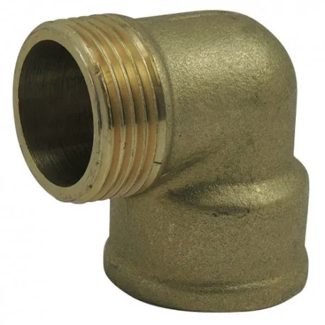 Coude laiton égal mâle-femelle 1″1/2