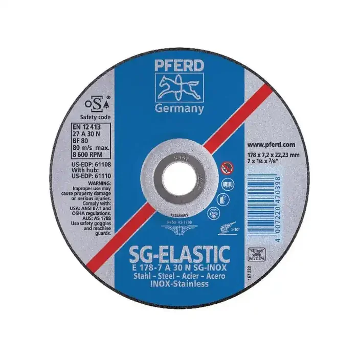 Disque à ébarber PFERD BD1157MPSG