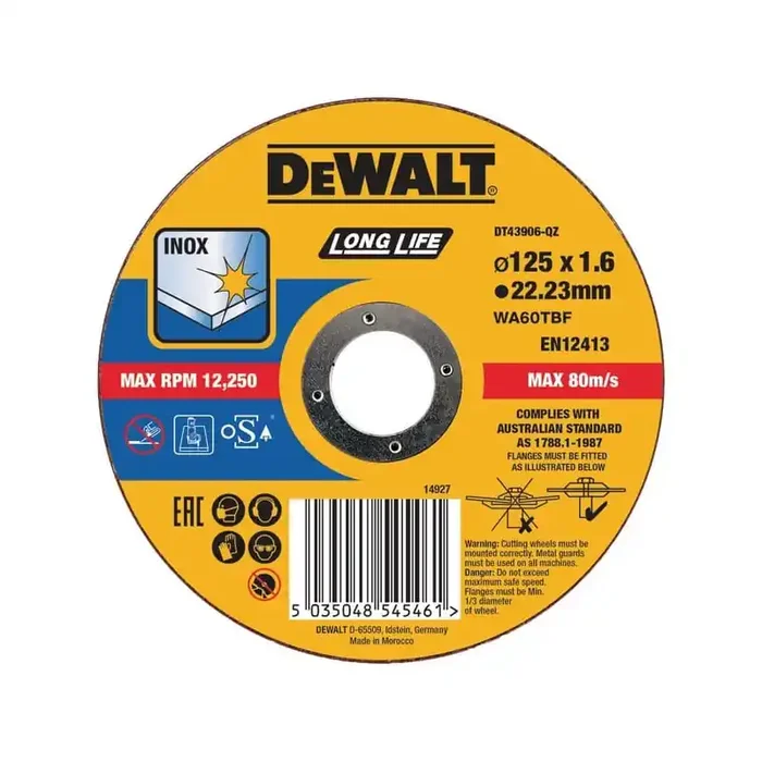 Disque à tronçonner DEWALT DT43906QZ