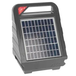 Electrificateur de clôture poule et volaille autonome à panneau solaire Sun Power S250 recyclé – Ako