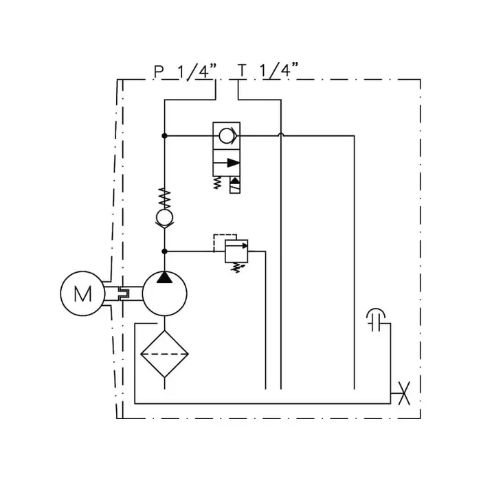 Groupe compact MPP 12V DC 2100W 8L 3,2cc UNIVERSEL MPP85B003