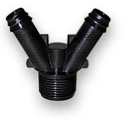 Jonction cannelée y 16mmx3/4″mx16mm