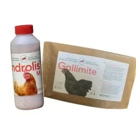 Kit anti poux rouges biologique pour poule Androlis et Gallimite – Bestico