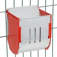 Mangeoire pour rongeurs Lapins, cochons d’Inde, hamsters, avec bord renforcé