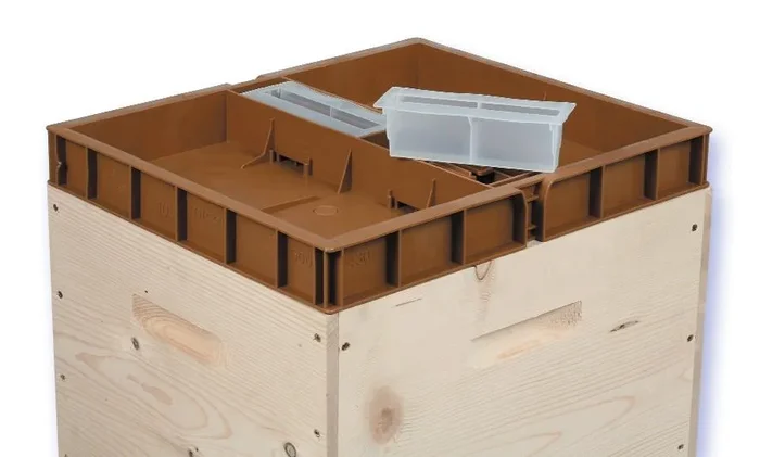 Nourrisseur couvre-cadres plastique Langstroth Nicot 7L