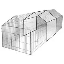 Parc pour petits animaux, enclos pour lapins, élément d »extension, 110 x 103 x 103cm