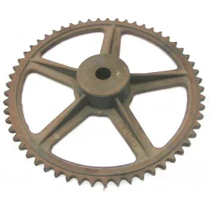 Roue simple au pas de 12.7