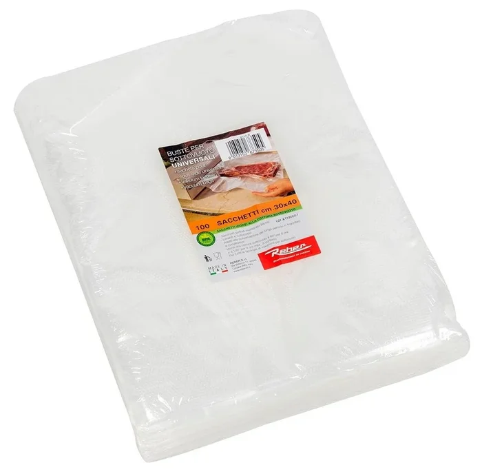 Sac de 100 poches gaufrées 30 x 40 cm pour sous vide REBER