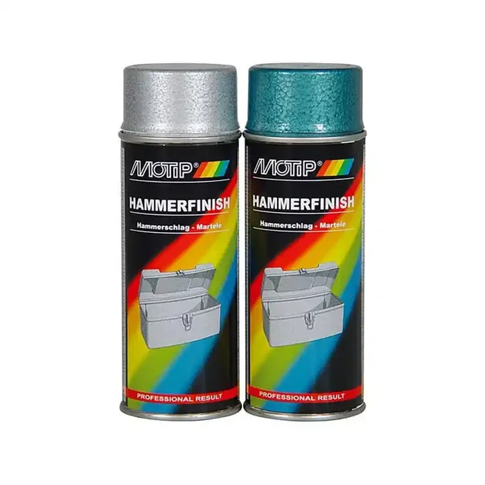 Vernis martelé gris 400mL MOTIP 04014