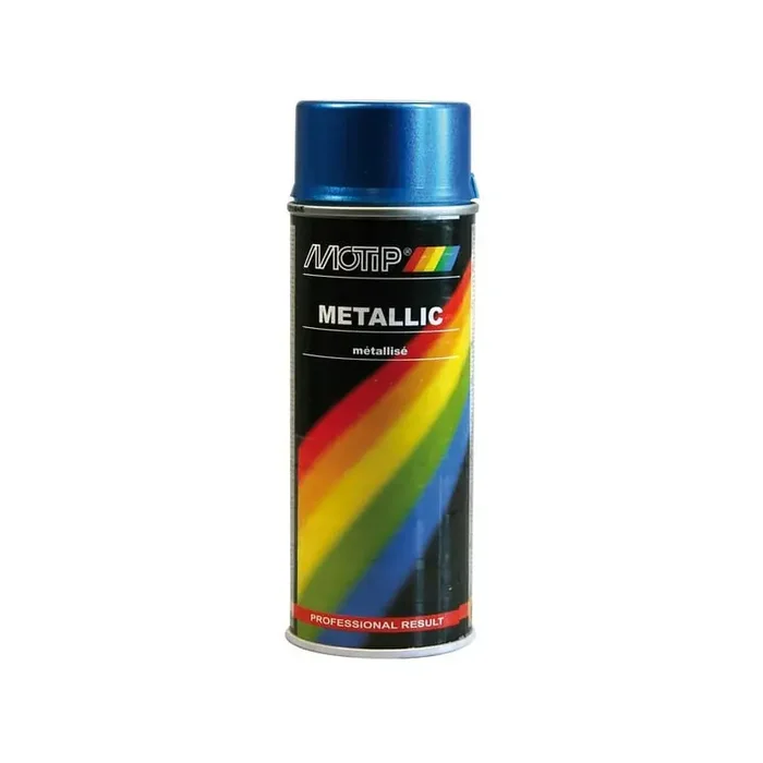 Vernis métallique bleu 400mL MOTIP 04044