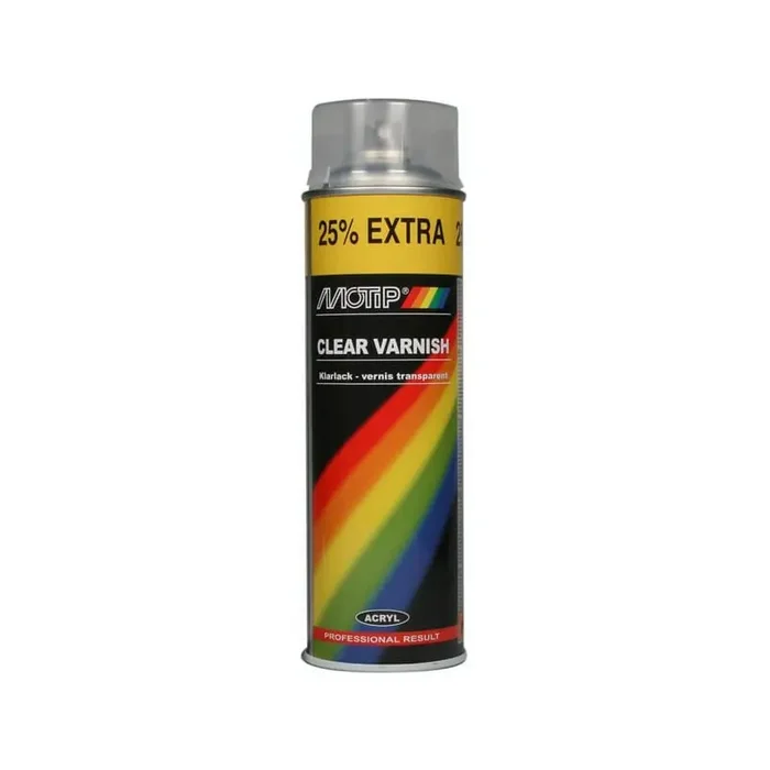 Vernis Transparent brillant 500mL MOTIP 04009
