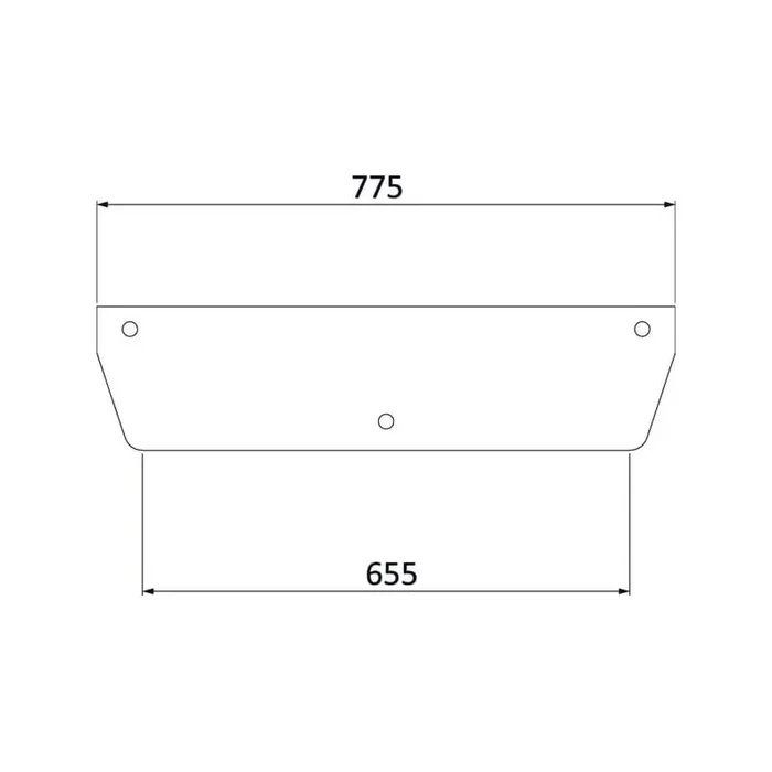 Vitre arrière UNIVERSEL D6905