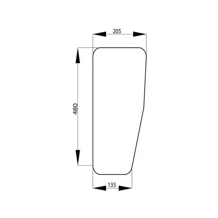 Vitre arrière UNIVERSEL L75276N