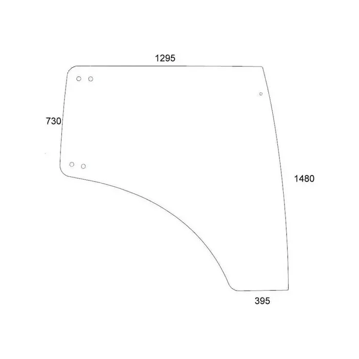 Vitre avant UNIVERSEL 737812045051N