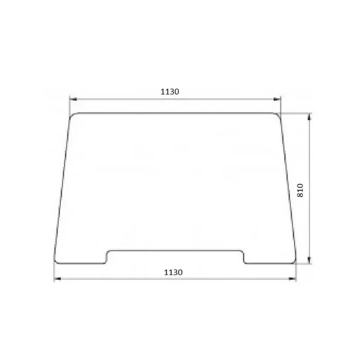 Vitre avant UNIVERSEL 87304257N
