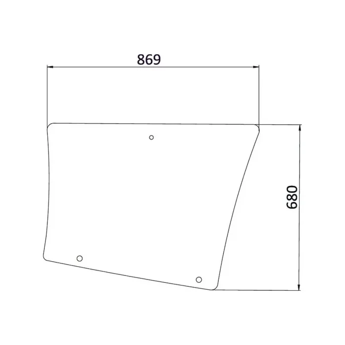 Vitre latérale UNIVERSEL 7700054132N